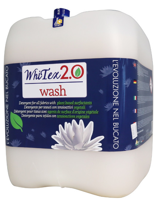 Гель для прання RAMPI Whitex 2.0 WASH 15 літрів.